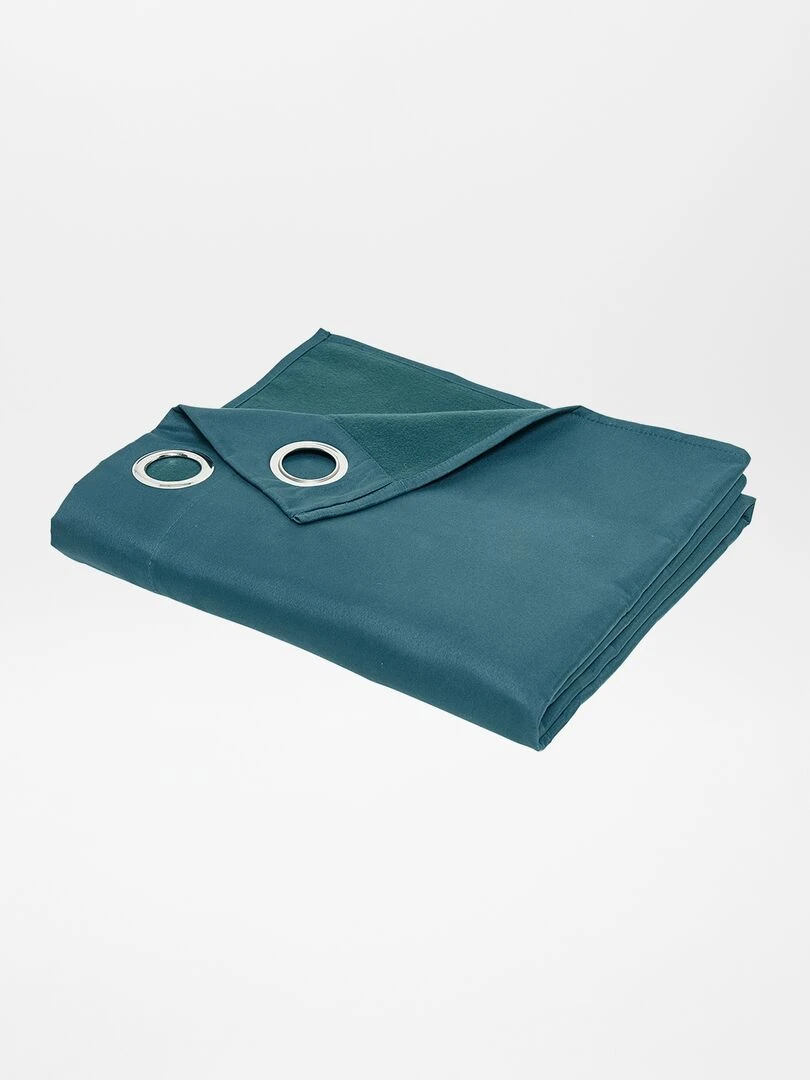 Rideau isolant thermique Bleu paon