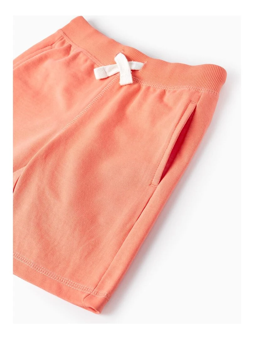 Short en Coton pour Garçon  EXPLORING AUSTRALIA   Rose