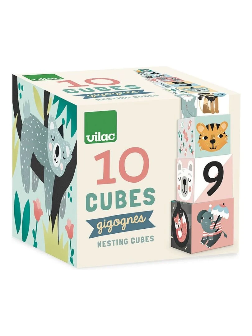 Cubes gigognes Les animaux  Michelle Carlslund   N/A