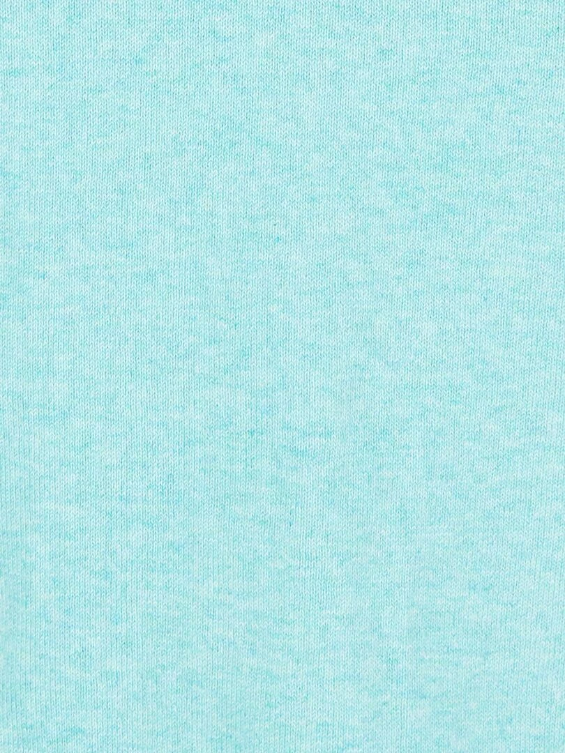 Pull maille coton mélangé   Damart   Vert d'eau