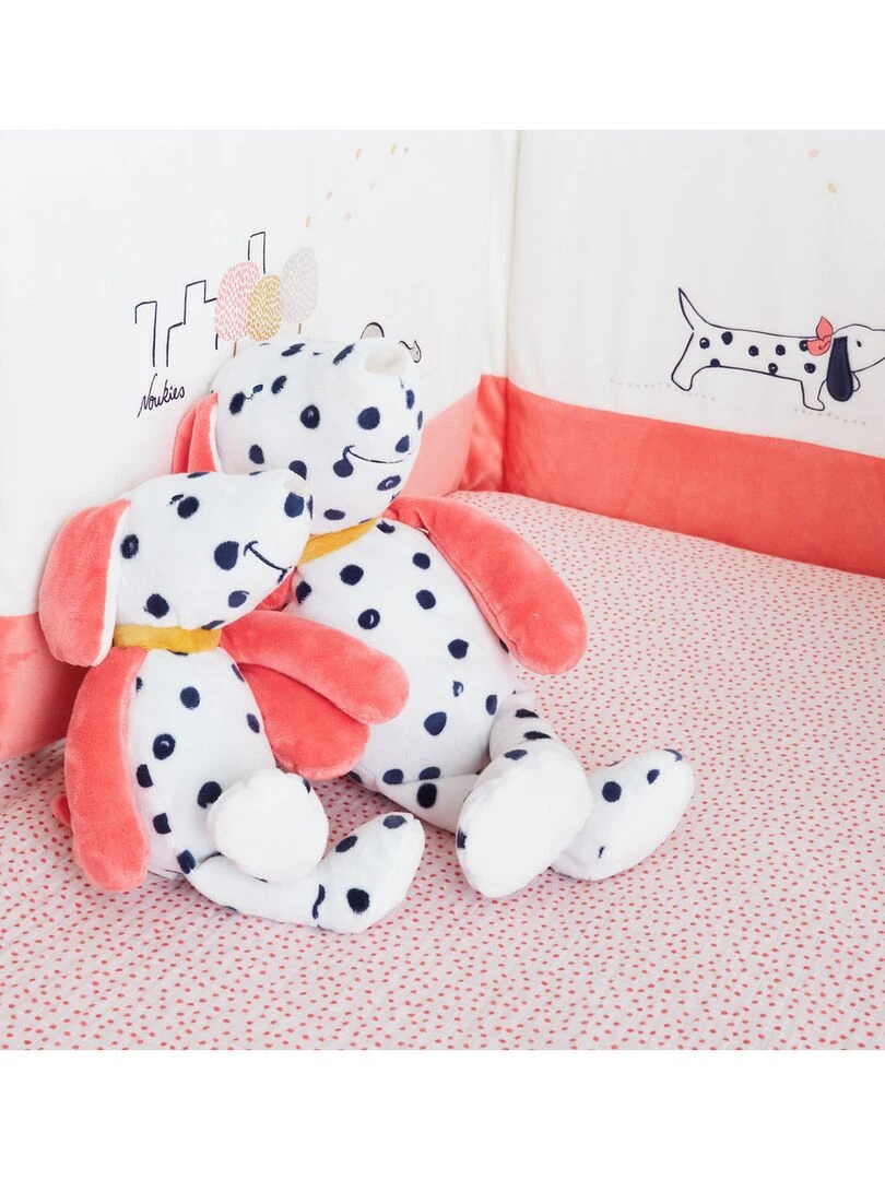 Peluche Veloudoux 25cm Zoé   Rose