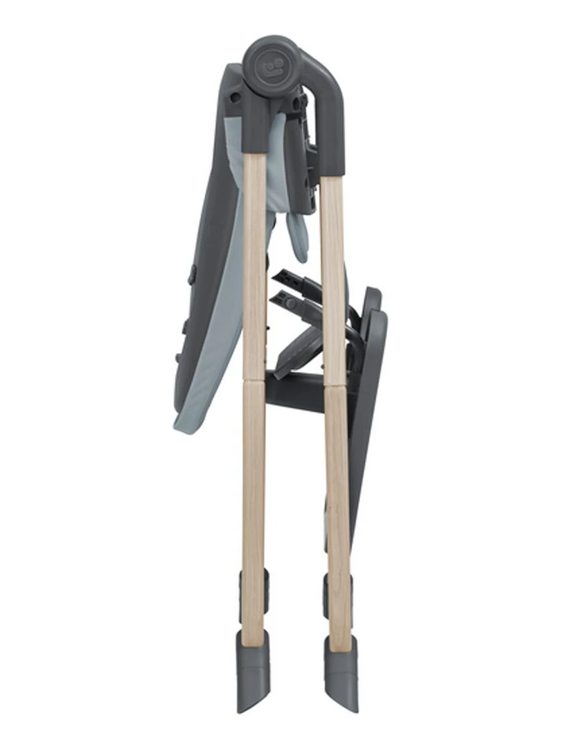 MAXI COSI Ava Chaise haute bébé  ultra compacte  légère  de la naissance à 3 ans  Beyond Grey Eco   Gris clair