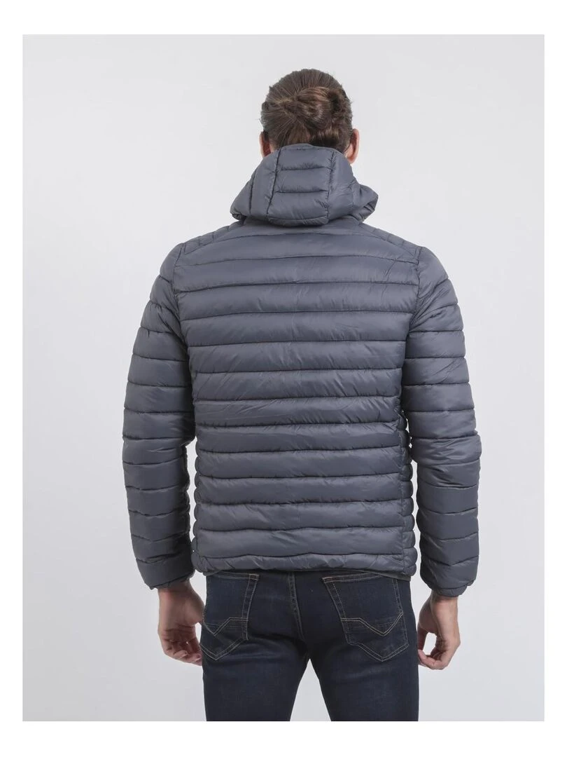 Doudoune légère capuche ZILLING Gris
