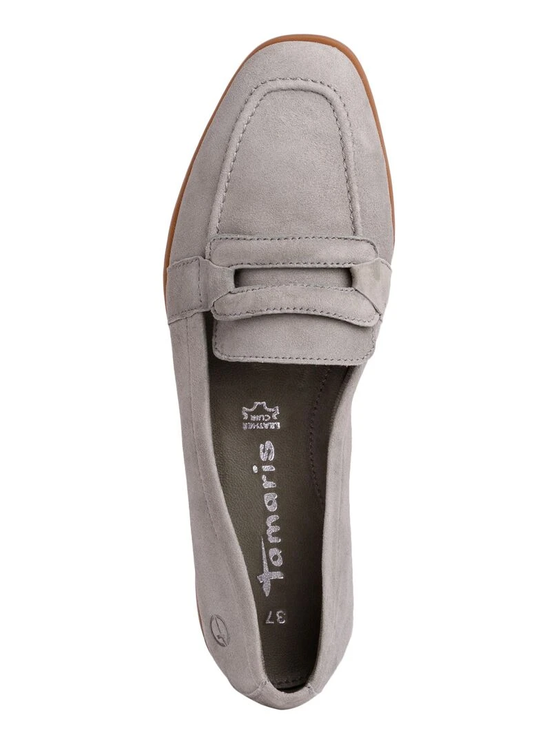 Mocassin Cuir Tamaris   Vert