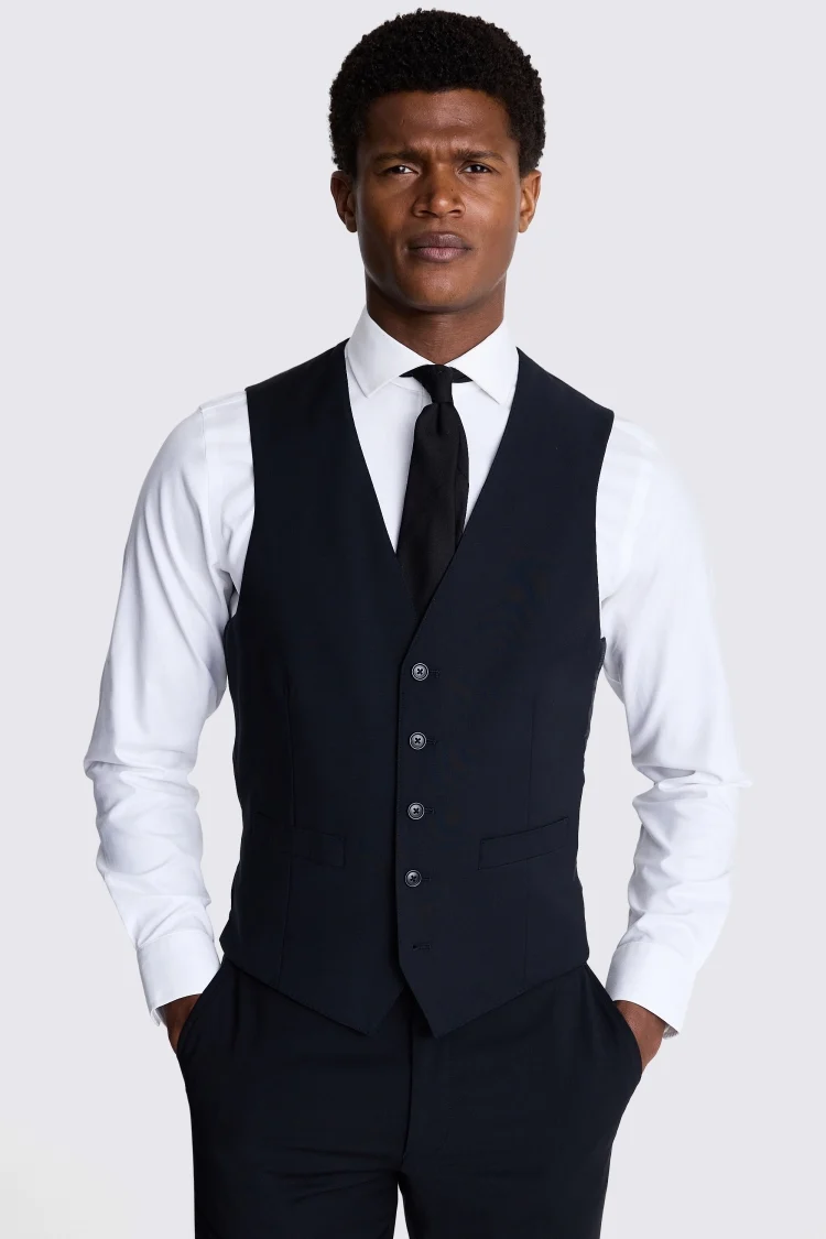 Tailored Fit Black Performance Jacket   Buy Online at Moss