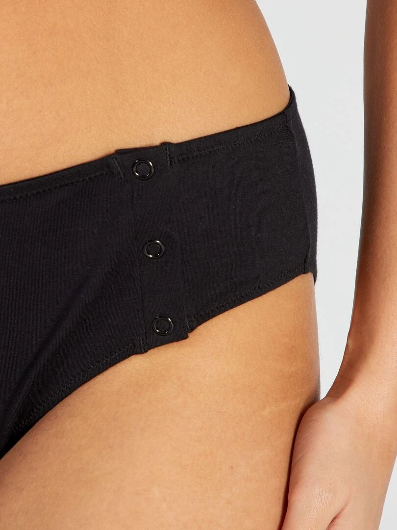 Lot de 2 culottes en jersey   So Easy   noir