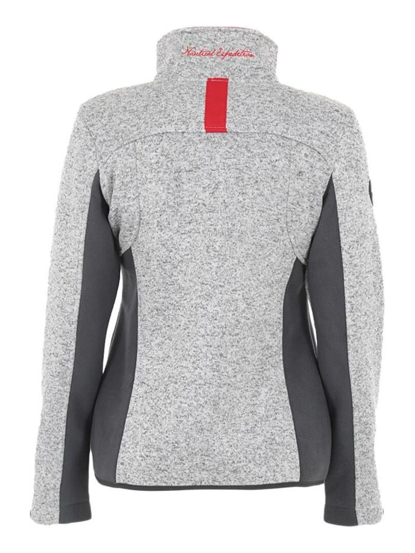 Blouson polaire femme ALASKA Gris clair