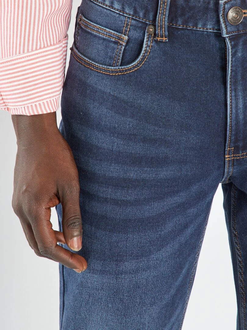 Jean slim stretch L32   Brut