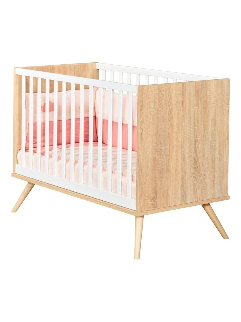Lit bébé SEVENTIES SAUTHON Marron