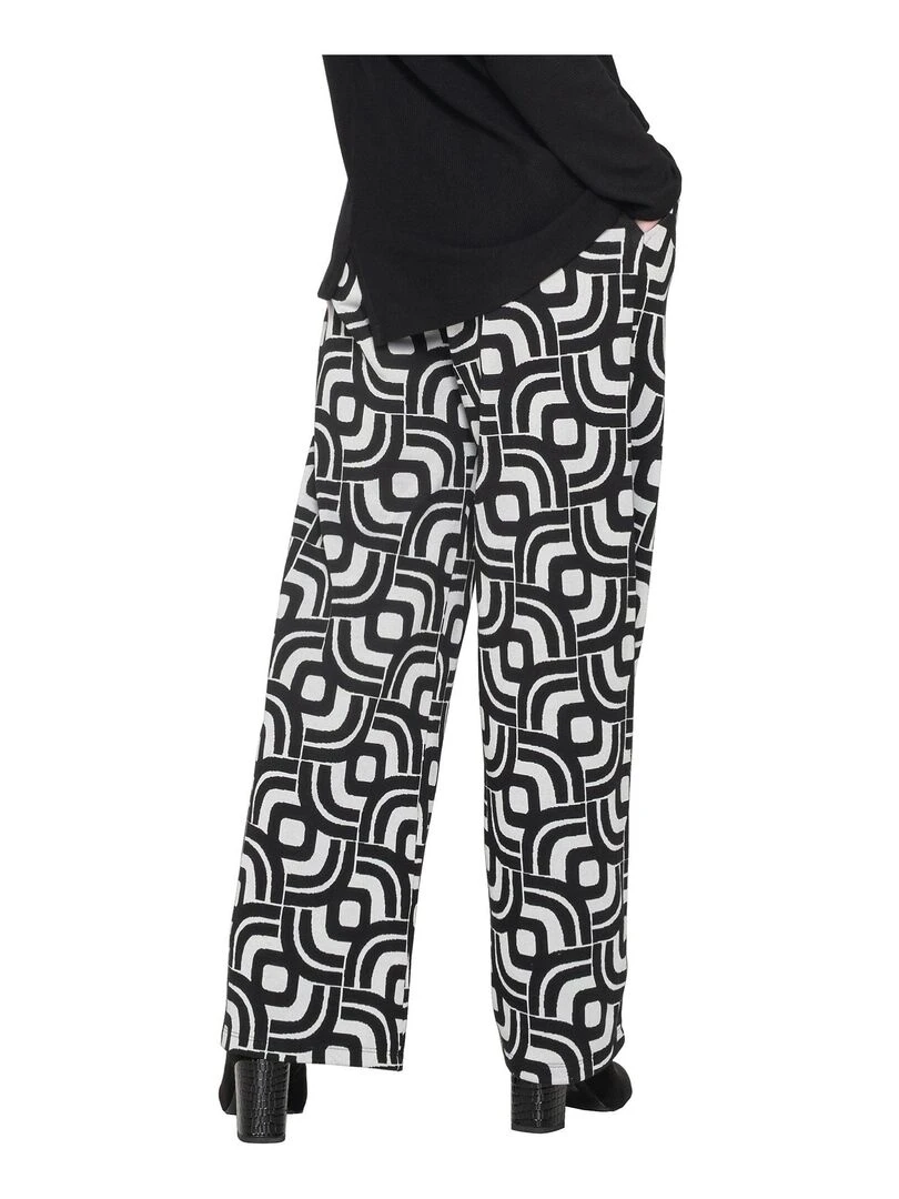 Pantalon évasé Inspired Noir