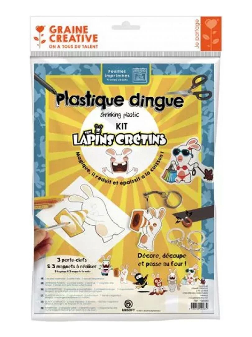 Kit Fimo Kids Lapins Crétins N/A
