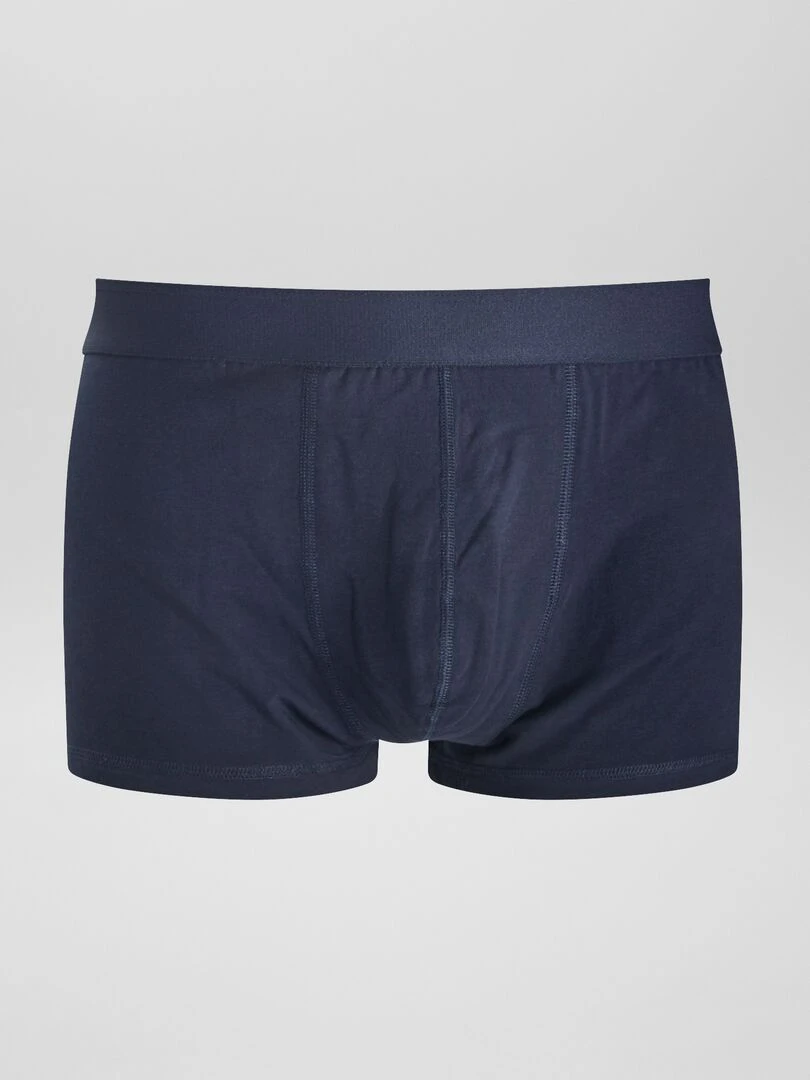 Lot de 3 boxers size+ Marine