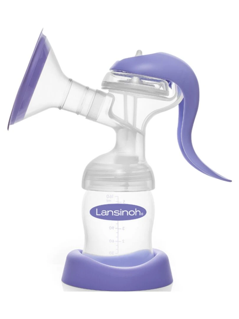 Tire lait manuel Violet