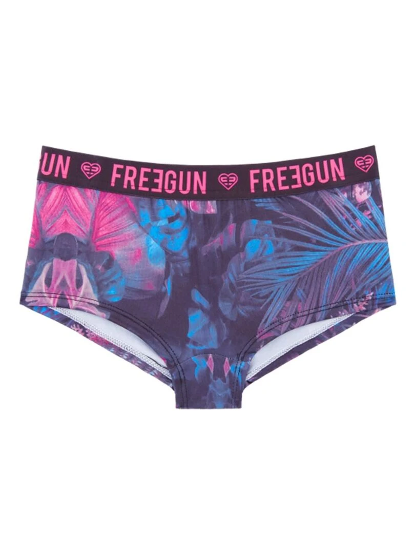 Lot de 3 shortys fille Japan Style Freegun Violet