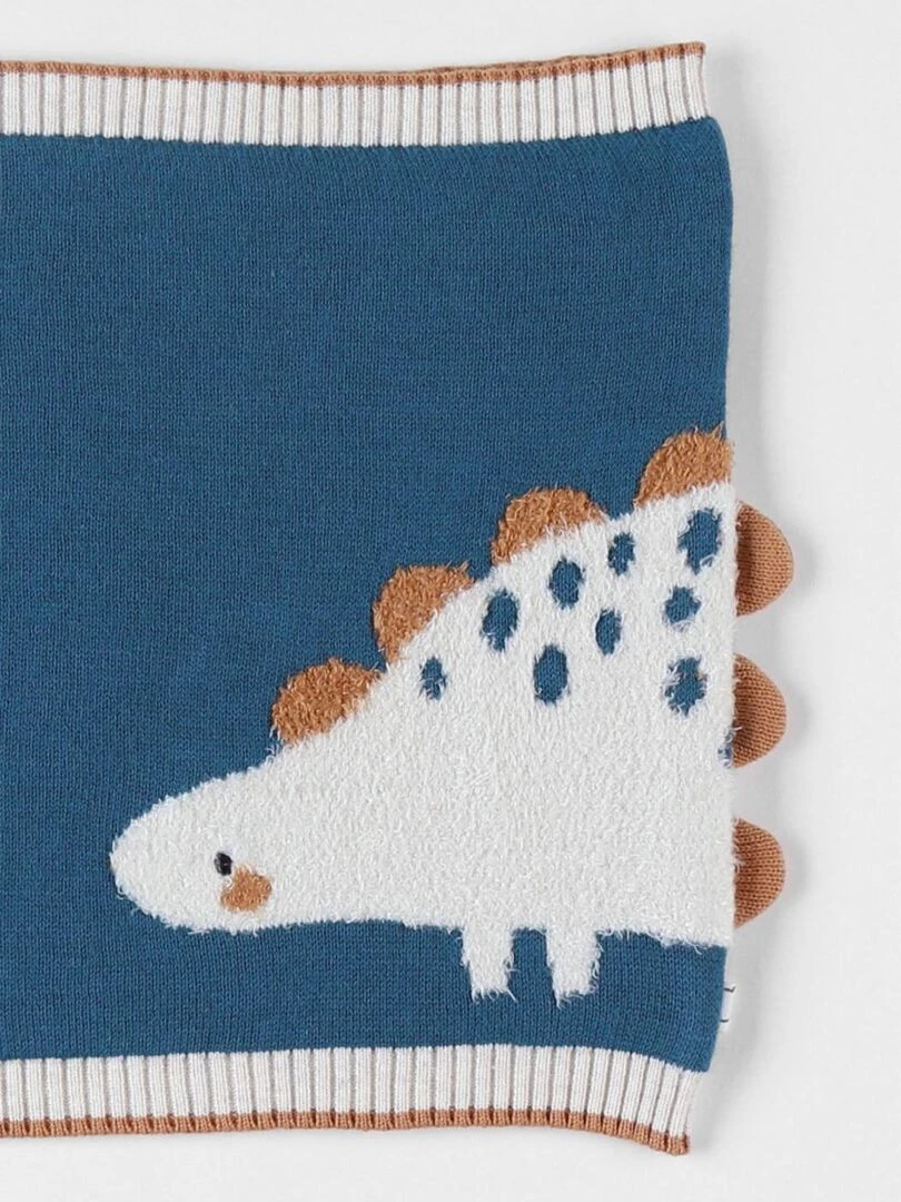 Echarpe tube dino  canard   Noukie's   Bleu