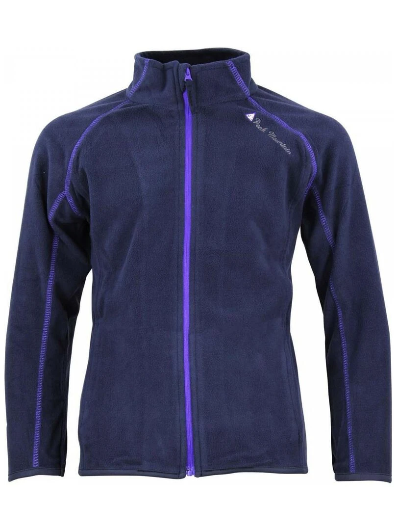 Blouson polaire fille FAFONE PEAK MOUNTAIN Bleu marine