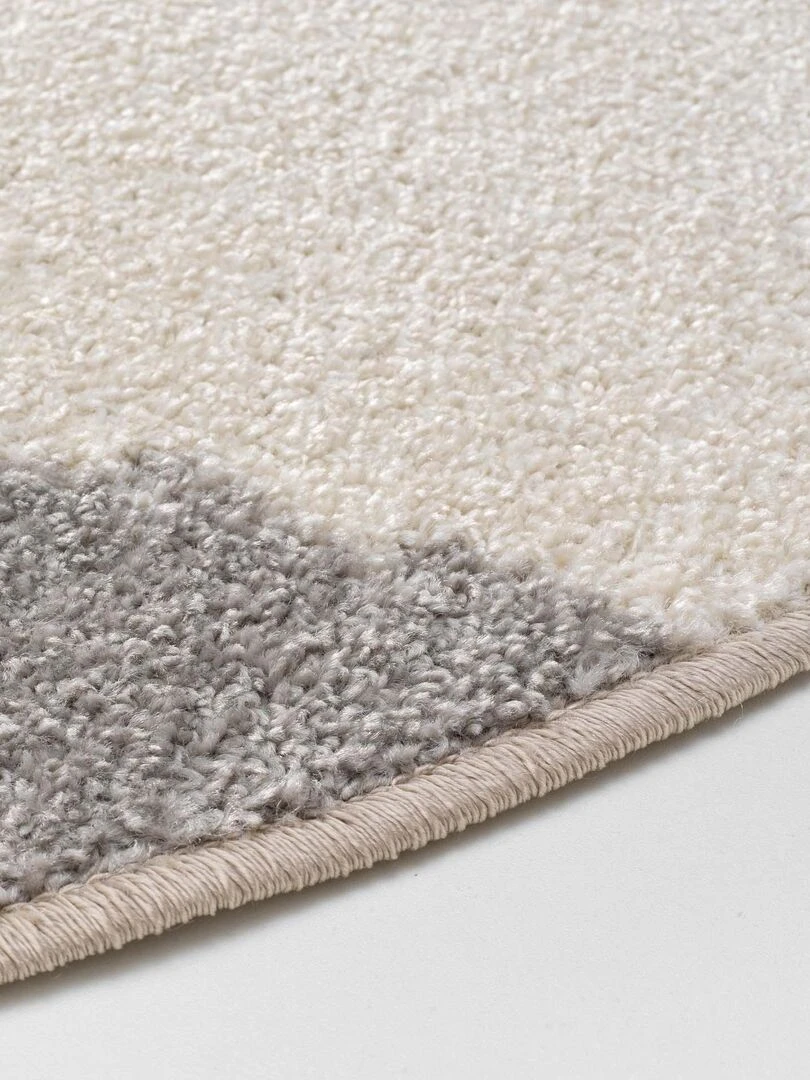 Tapis rond Ours polaire le igloo Marron