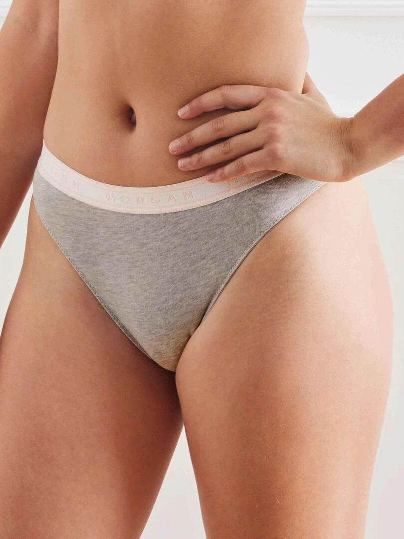 Lot de 2 slips INES   Morgan Junior   Rose