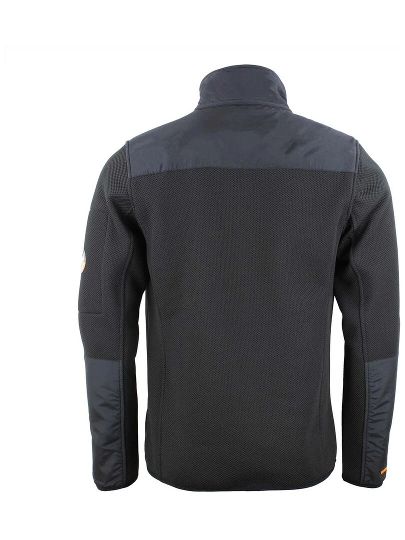 Blouson polaire homme CAPRI PEAK MOUNTAIN Noir Noir