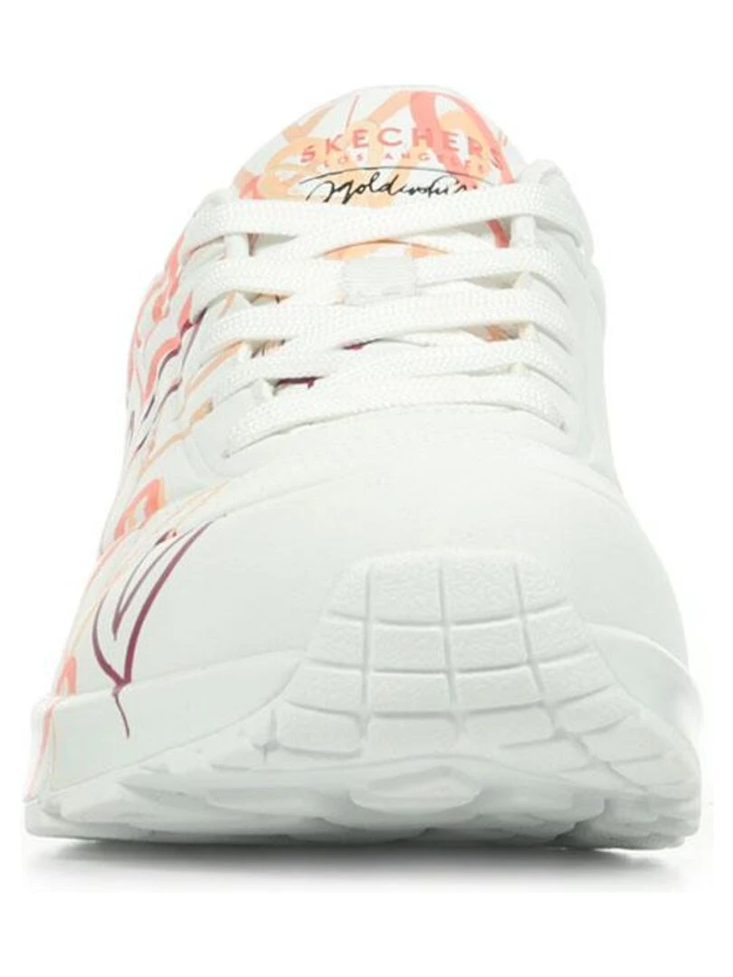 Baskets Skechers Uno Spread The Love   Blanc