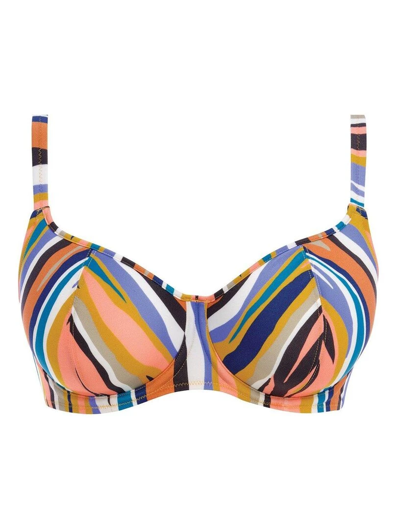 Haut de maillot de bain à armatures Torra Bay   Orange