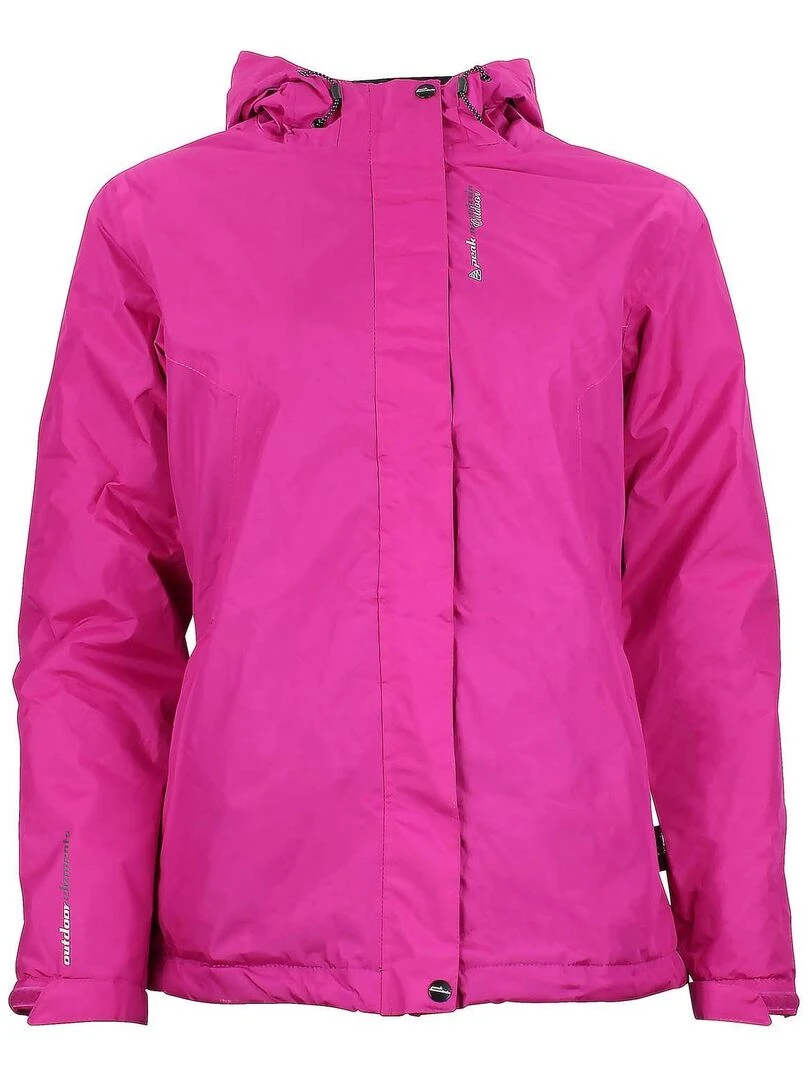 Coupe vent femme AJIKFLA Rose fushia