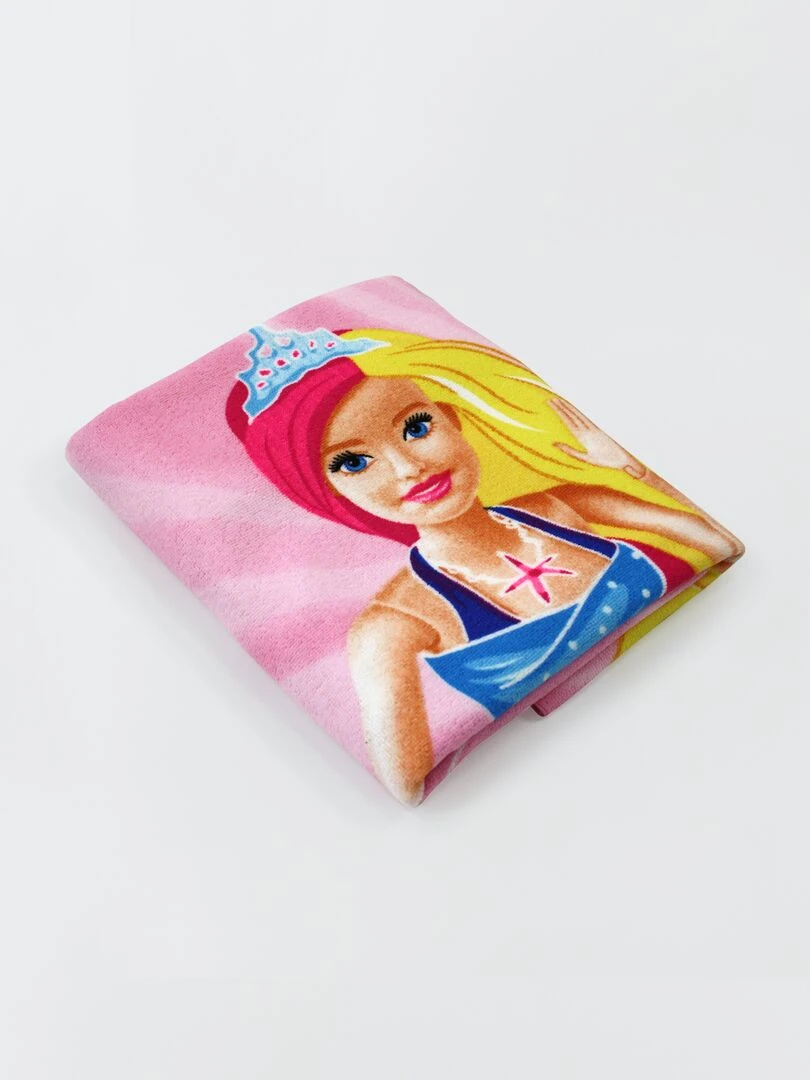 Drap de plage 'Barbie' Rose