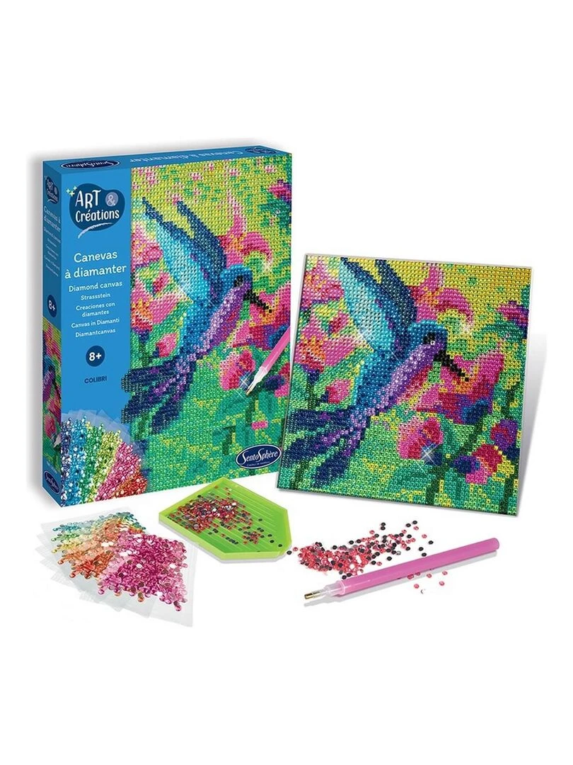 Canevas a diamanter   Colibri   Art et creations   N/A