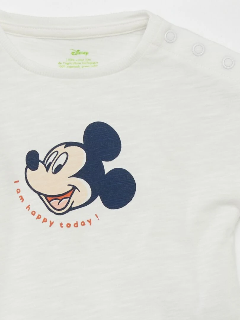 Ensemble salopette + t shirt 'Disney'   2 pièces   Bleu