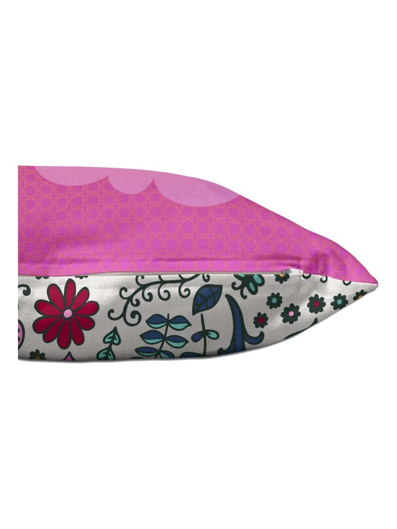 Housse de coussin Nanny "Happyfriday"   Blanc