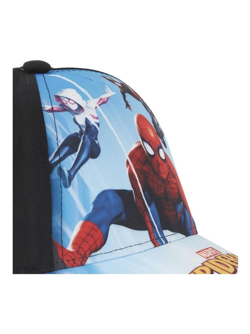 Casquette garçon Spiderman Marvel   Noir