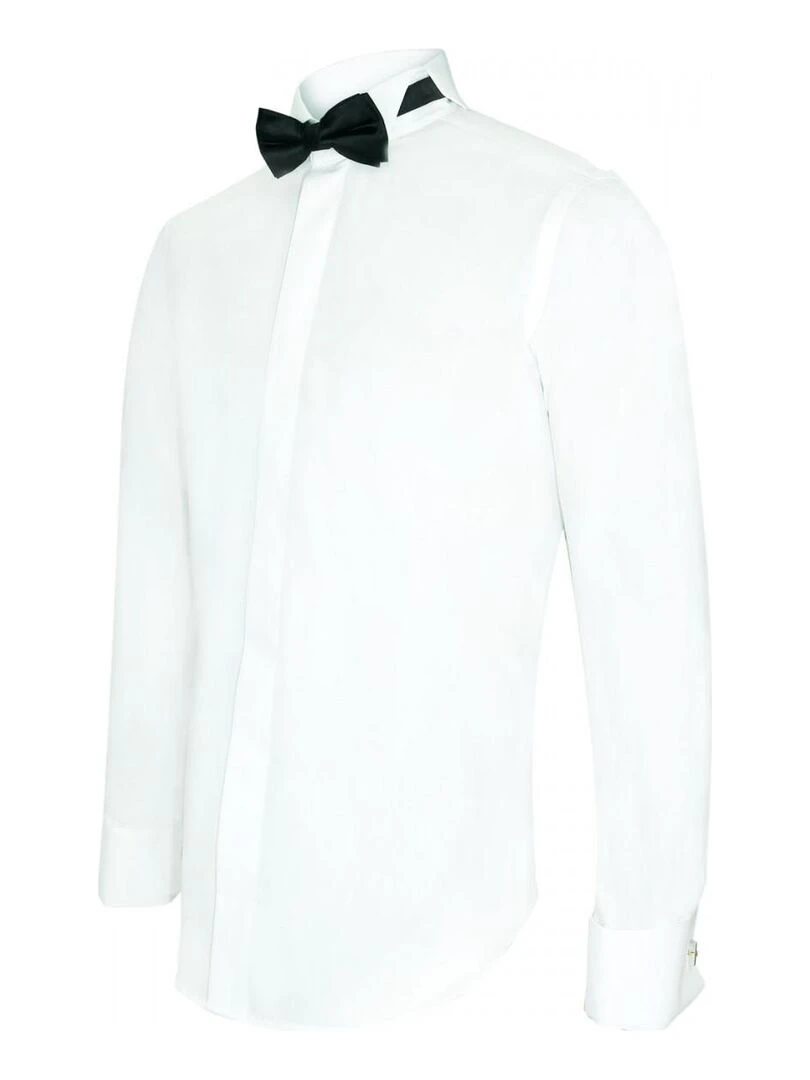 Chemise premium BASIC COL CASSE   Blanc