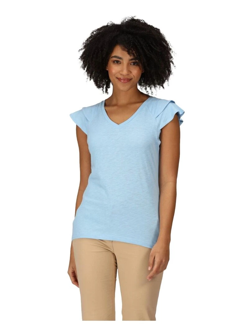 Regatta   T shirt FERRA   Bleu clair