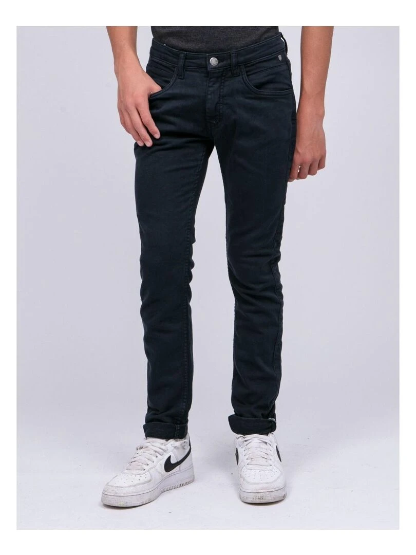 Pantalon 5 poches VAAS J Bleu marine