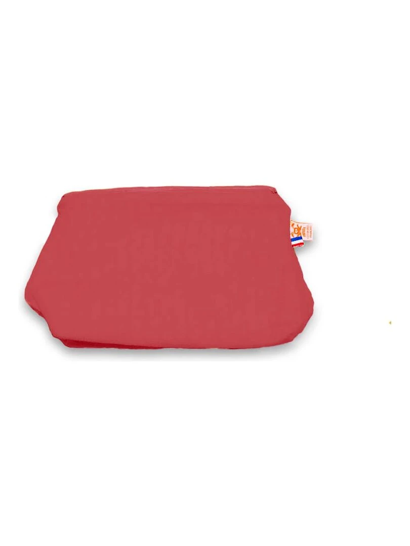 Trousse de Toilette en Coton Bio Fraise Rouge