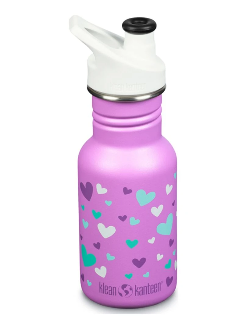Gourde Inox 355 ml bouchon Sport Hearts Multicolore