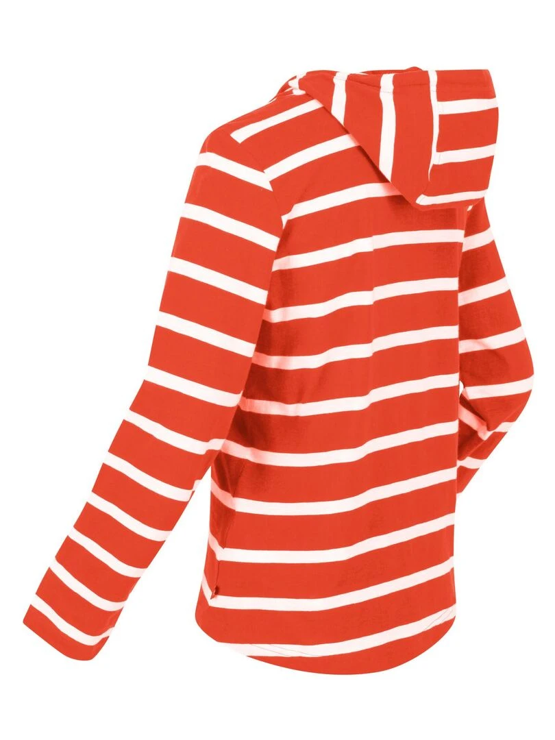 Regatta   Sweat à capuche MAELYS   Blanc Rouge