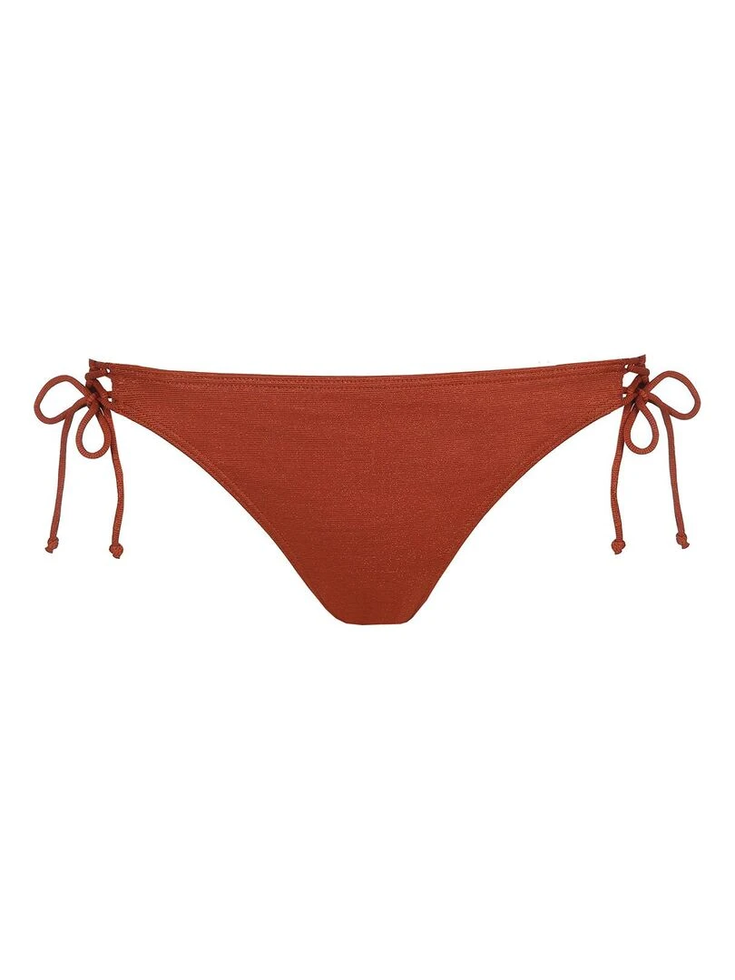 Bas de maillot ajustable Manuia   Marron