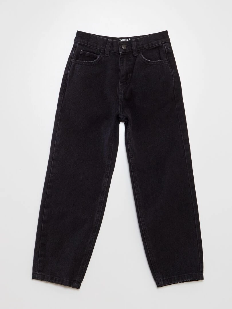 Jean tapered legs Noir