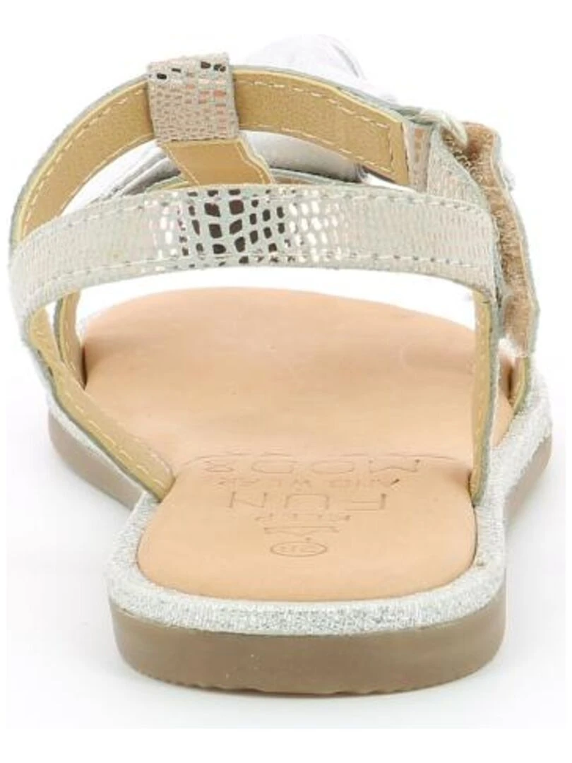 Sandales Cuir Palyza   Argent