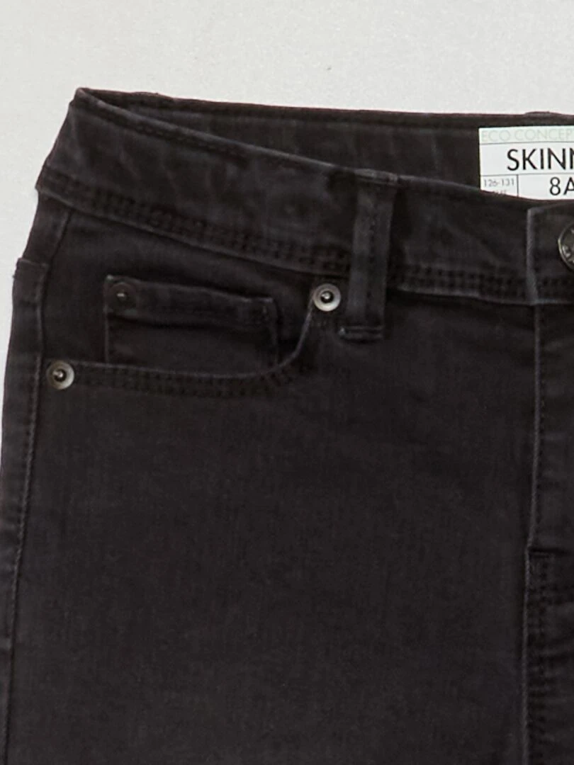 Jean skinny   5 poches   Noir