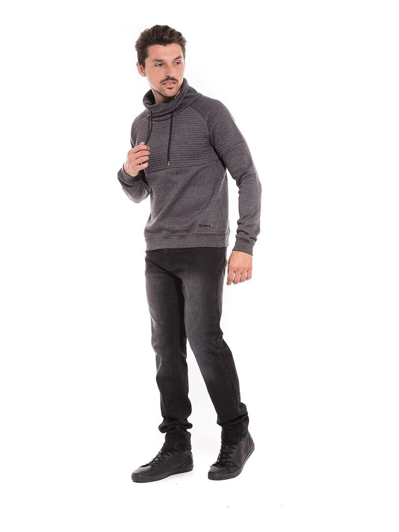 Sweat col châle WONARA   Gris