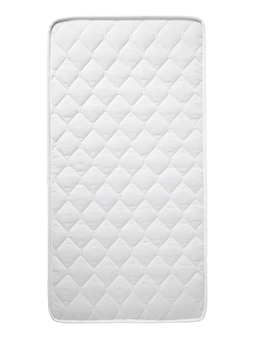 Matelas bébé Eco Marin 70x140 cm   24 kg/m3   Blanc