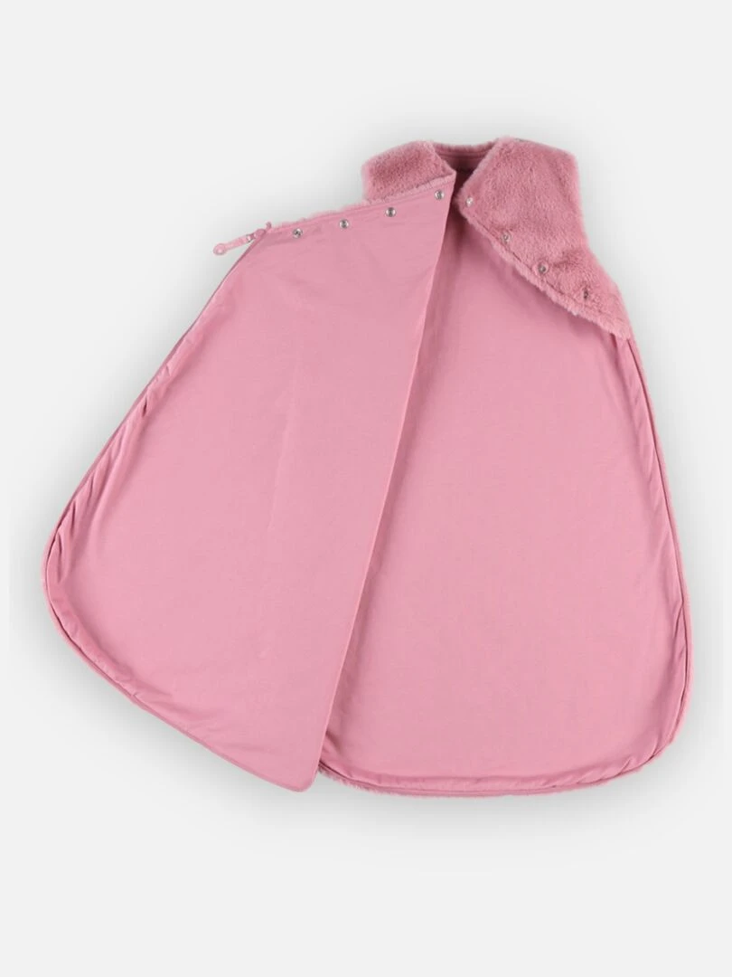 Gigoteuse 70 cm longs poils  rose   Rose