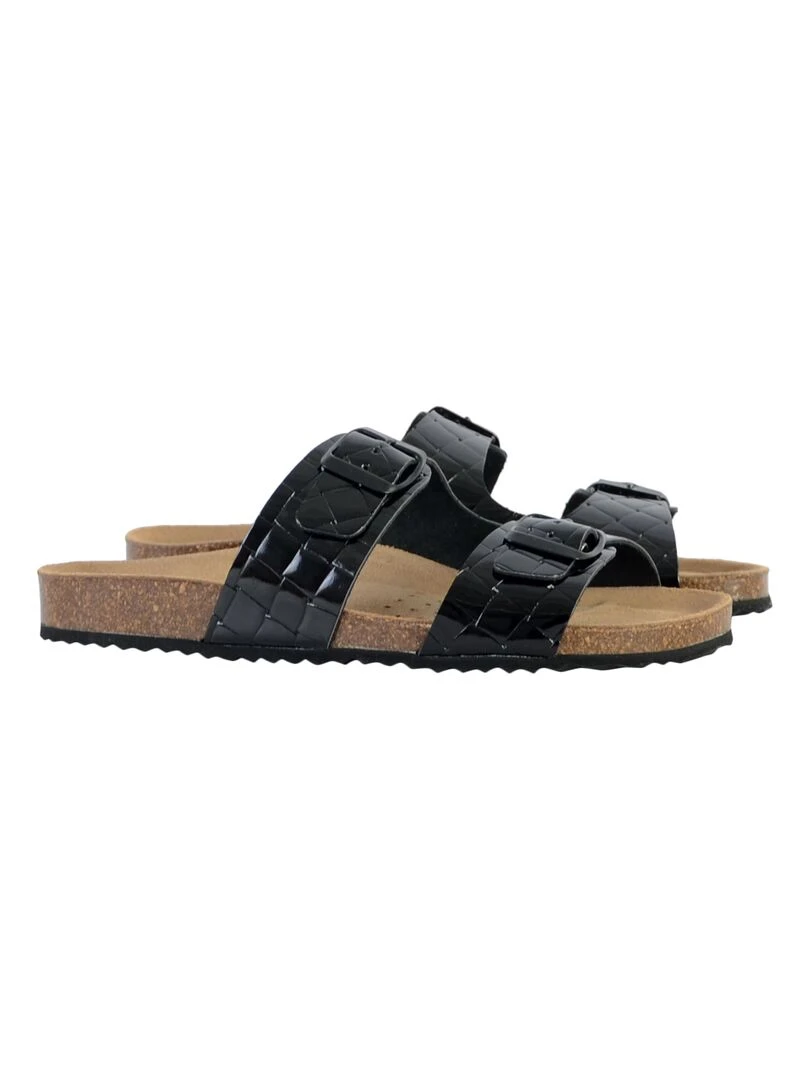 Mules à Enfiler Geox Brionia*   Noir