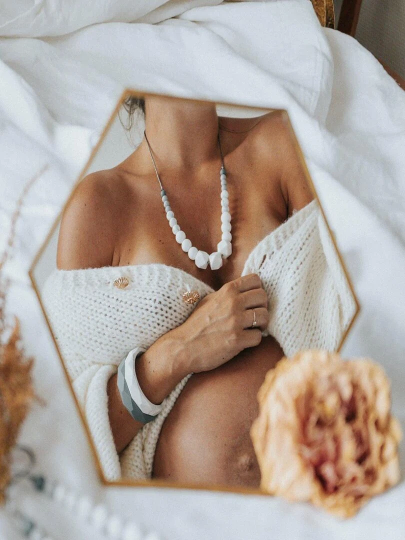 Collier d'allaitement Milk Blanc