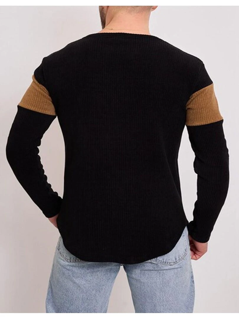 Pull manches longues Kebello   Noir Noir