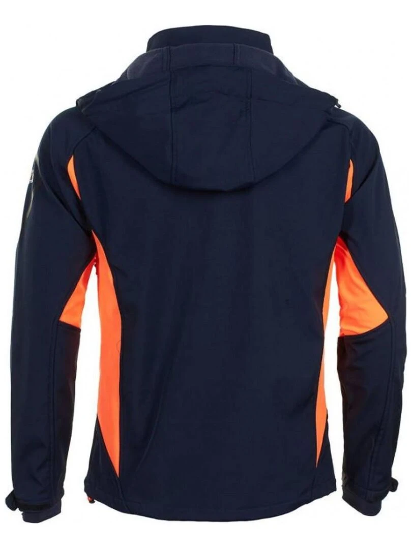 Blouson softshell homme CAVYBA PEAK MOUNTAIN Bleu marine