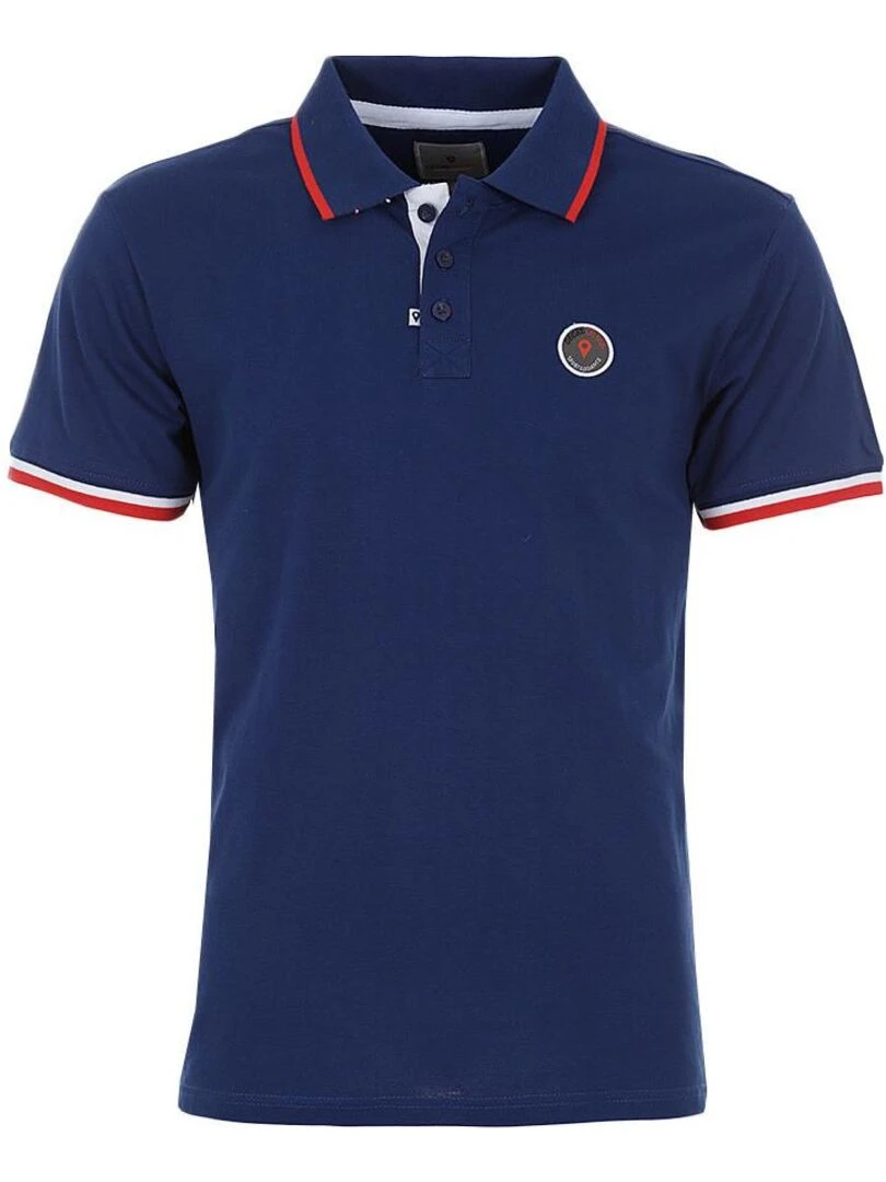 Polo manches courtes homme CODY DEGRE CELSIUS Bleu marine