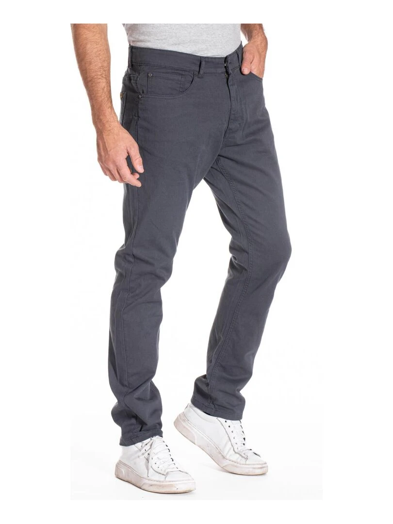 Jeans coupe relax RL60 gabardine stretch RELAXC 'Rica Lewis' Gris